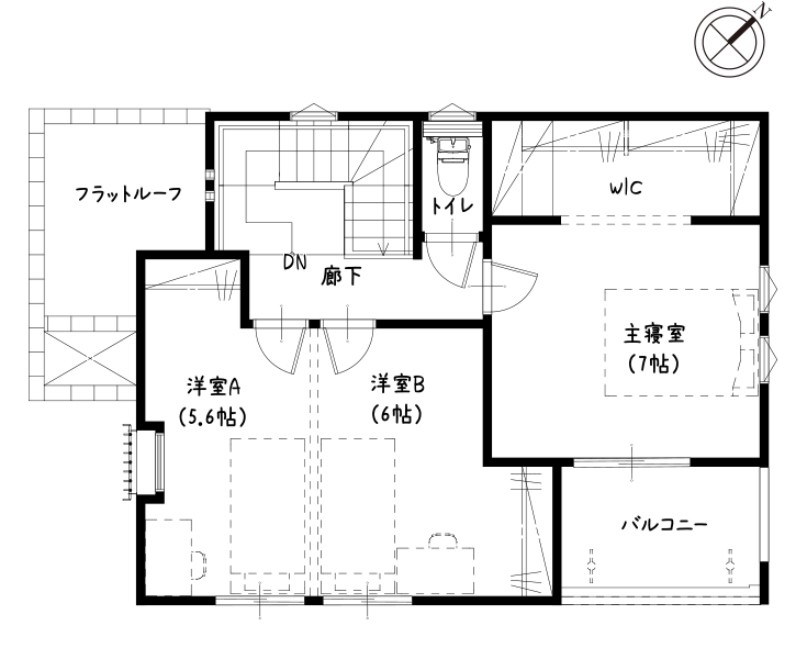 モデルハウス 2F 図面